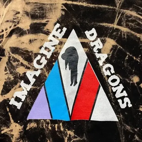 Imagine Dragons Mercury US Tour Electropop Bleach Dye M