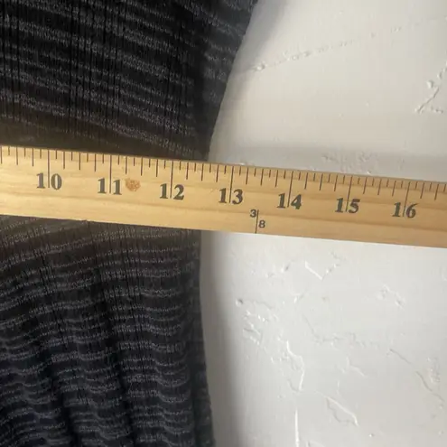 prAna Women's XS Black Knit Cowl Neck Wool Viscose Blend Sweater Mini Dress