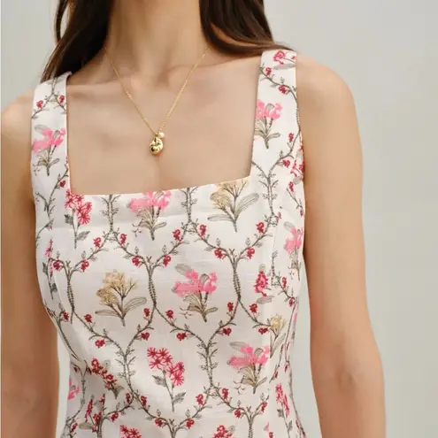 Rihoas Floral Square Neck A