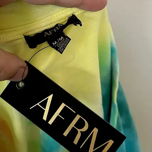 NWT AFRM Jorja Tie Dye Top