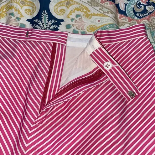 Ralph Lauren  Sport Golf Skirt Pink and White Stripe