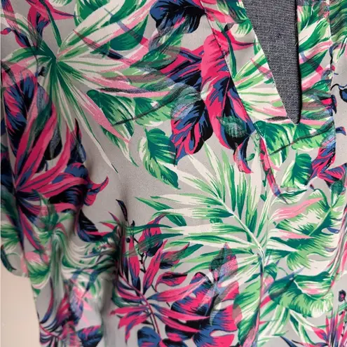 CARAMELA Floral Poncho Top