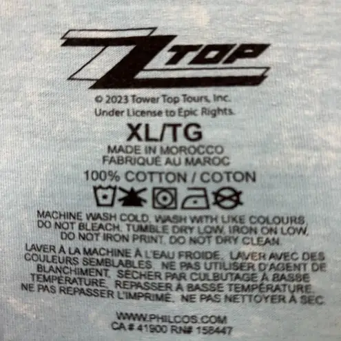 ZZ Top “Thrill” Rock Band Graphic T-Shirt Size XL