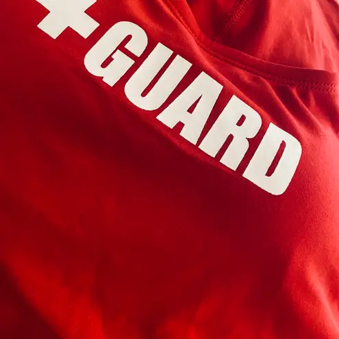 One Piece Guard Swimsuit Wide Strap w/Shelf Bra