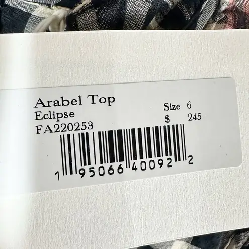 Ulla Johnson Arabel Flutter Sleeves Casual Top Size US 6 Eclipse