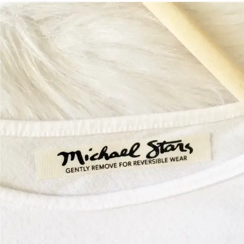 Michael Stars NWT White Brixton Fringe Top