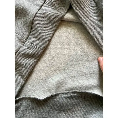 Nba NWT! Heathered Gray Portland Trailblazer Sequin Fleece Hoodie Medium