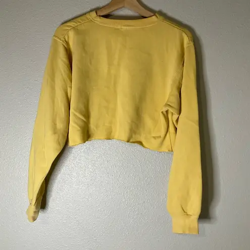 Brandy Melville  John Galt Cropped Honey Sweatshirt Womens Small