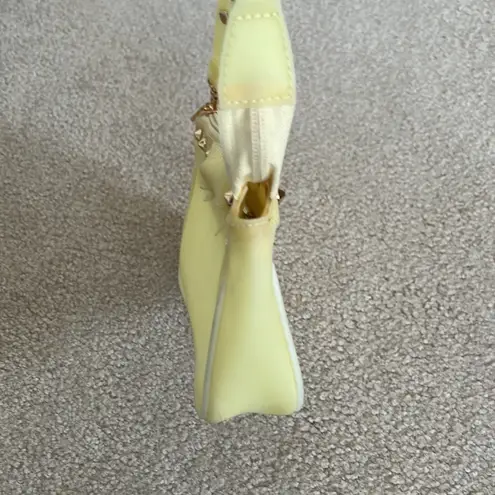 Yellow/Green Rubber Purse Yellow