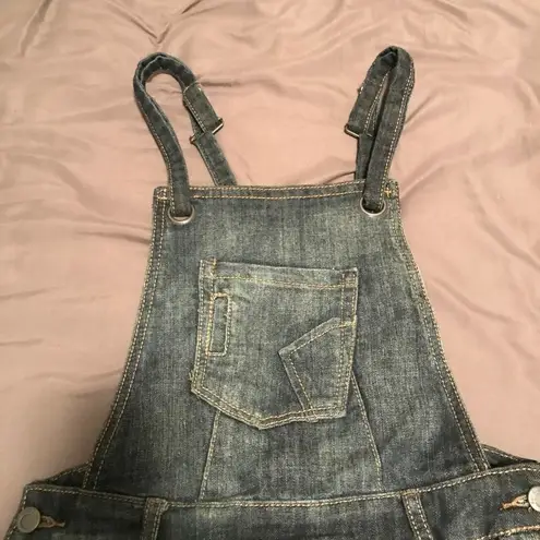 Hot Kiss Denim Overalls Bib Shorts