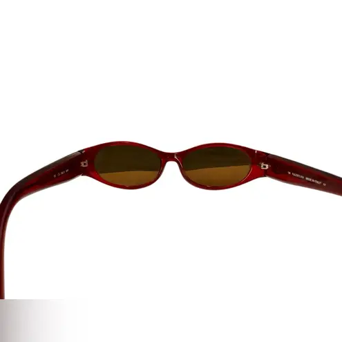 Valentino Garavani Valentino Oval Cat Eye Sunglasses Red Gradient Frames Prescription Lenses Frames