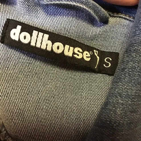 Dollhouse faded cropped jean jacket