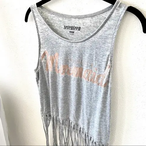 Seventeen I’m Just A Mermaid Tassel Graphic Tank Size Small