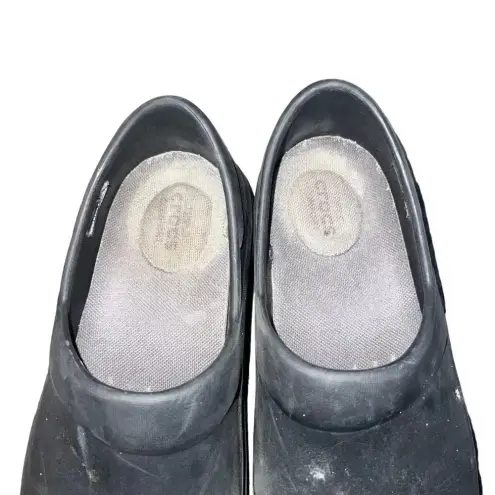 Crocs Neria Pro II Soft Toe Slip Resistant Work Clog Shoe Black Women's Size 6