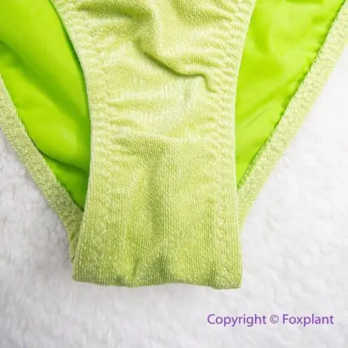 Bec & Bridge NEW Free People x appletini lime green bikini bottom, USA size 6