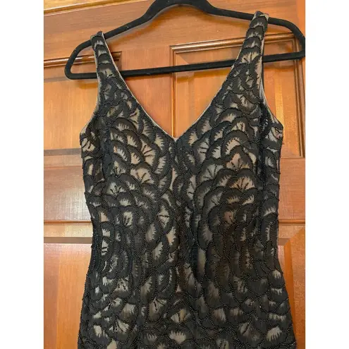 Sue Wong Nocturne tulle and beaded gown size 12