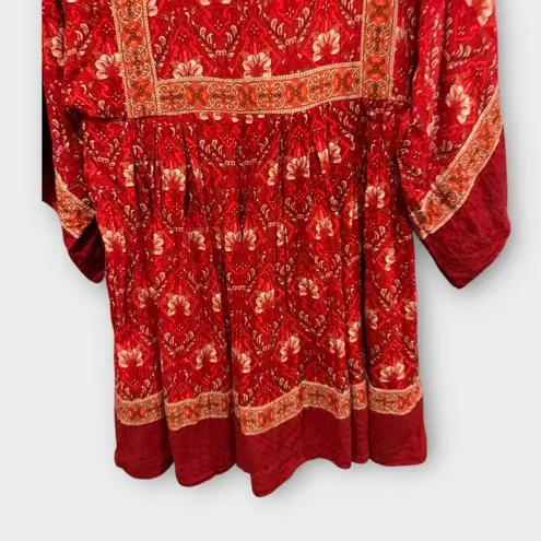 Spell & the Gypsy Collective Designs Jewel Tunic Dress Size XS Red