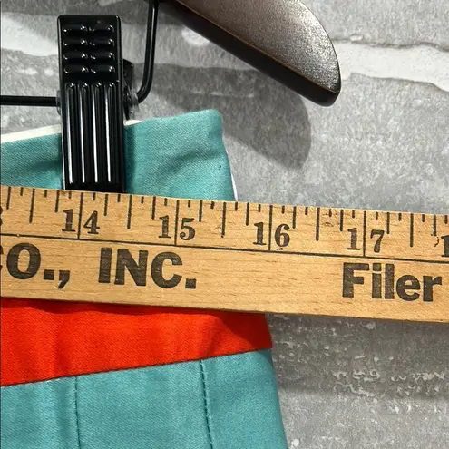 NWT Paul & Shark Yachting Skirt Womens 12 Striped Pleated Nautical Boating Short Blue