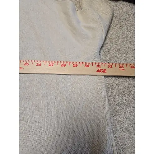 MERSEA Catalina Sweater Sand Neutral Coastal Travel Layering Size One Size