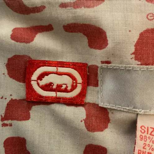 Ecko Red Women's Stretch Long Sleeve Full Zip Curvy Pockets Jean Jacket Size M Blue Size M