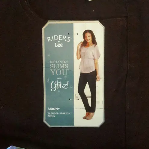 Riders By Lee Women Riders Skinny Stretch Jeans 8 Blackberry