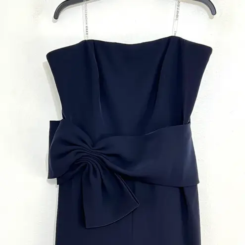 Sachin + Babi Whitley Bow Strapless Jumpsuit, Navy, size 14