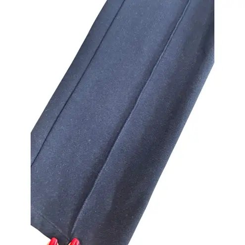 Athleta  Venice heathered pintuck pull on pants navy Blue Size Small