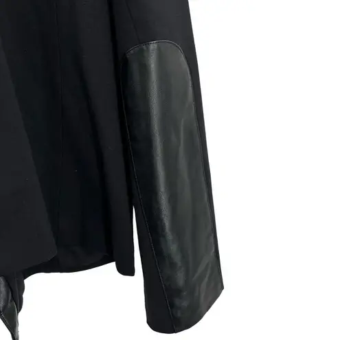 NYDJ NJDY Moto Jacket XL Black Knit Stretchy Asymmetrical Zip