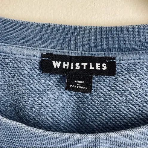 Whistles Bonjour Logo Sweatshirt Blue size Small