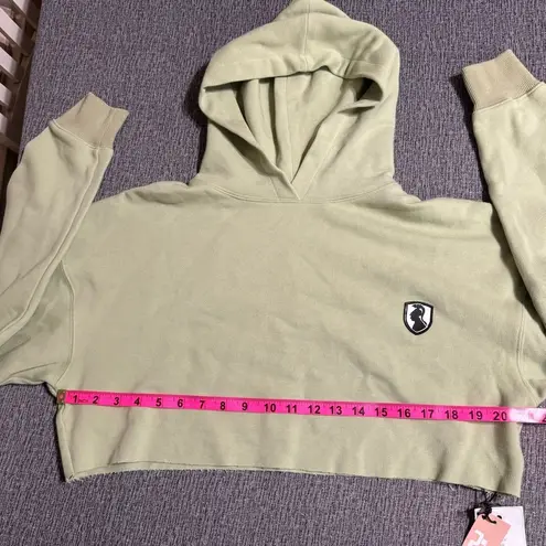 Vivienne Hu Women’s Cropped Hoodie Green