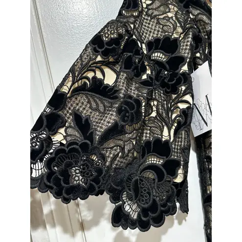 Mestiza New York Vivienne Floral Minidress Black Size XS/SM NWT Elegant Romantic