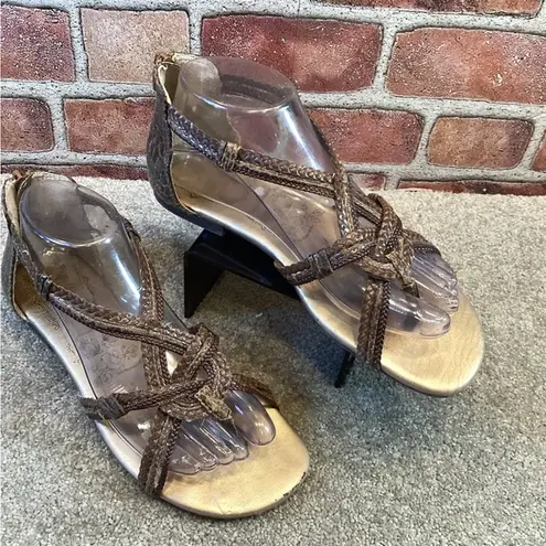 Jellypop  Bouffant brown sandals size 8