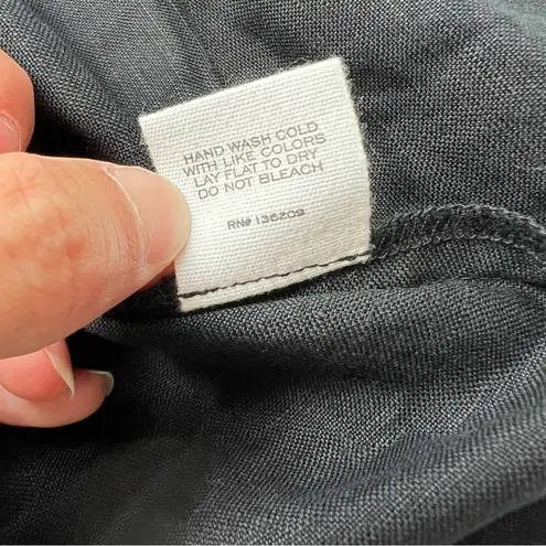 NWOT HATCH Ella tank linen blend top black size 1 Maternity Top