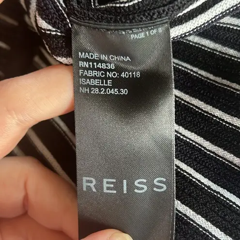 Reiss “Isabella” Ribbed Knit Pencil Skirt