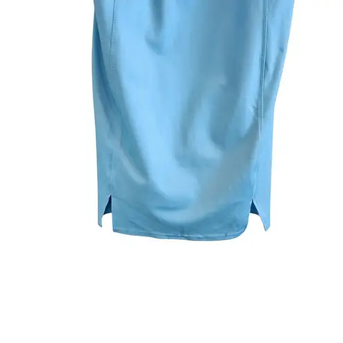 All In Motion Knit Slit Active Tennis Gym Dress Built In Short Blue Size XL