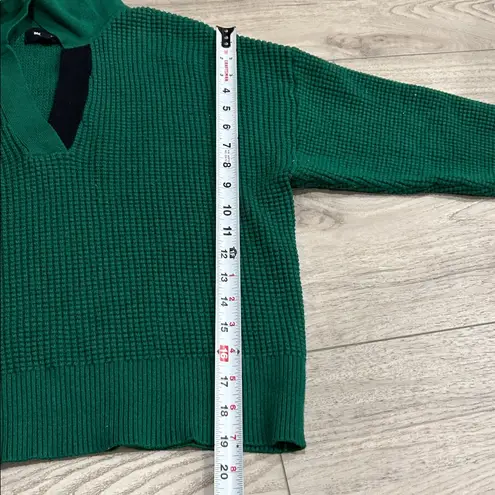 MONROW Super Soft Waffle Knit Sweatshirt