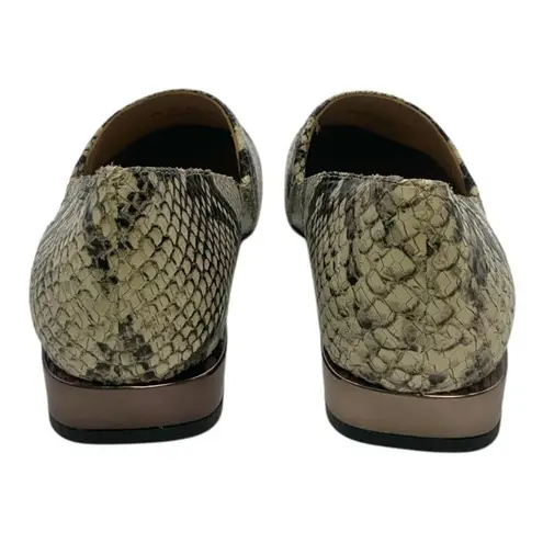Naturalizer Collette Loafer Alabaster Snakeskin Print US Women's 6.5M