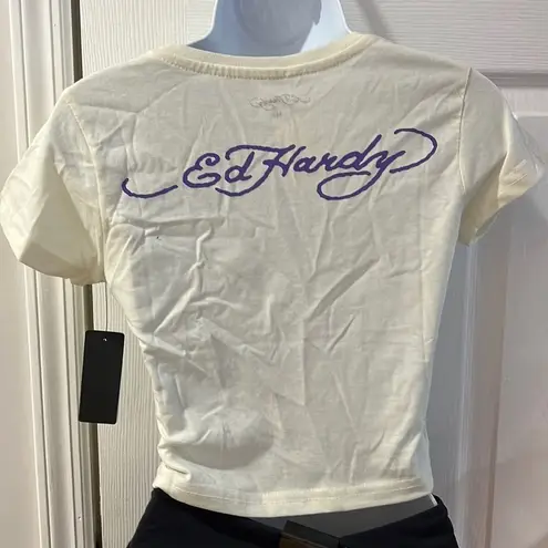 Ed Hardy NWT  Crop top size M