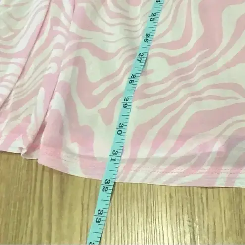 NWT AFRM LOS ANGELES Blush Pink Wave Dress Women’s Mini Sleeveless Sundress