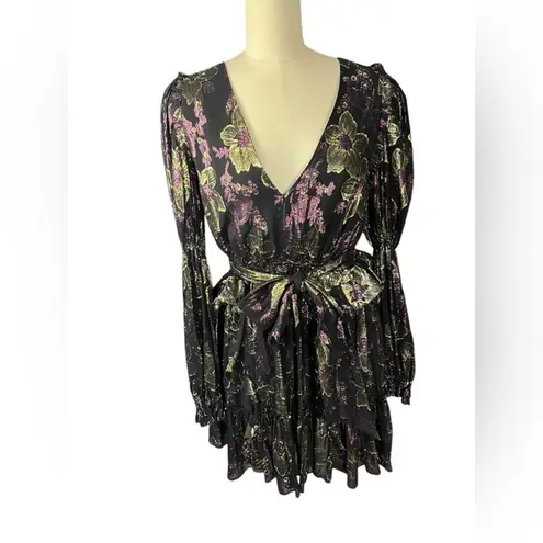 Ulla Johnson silk Ursa Fil Coupé Minidress size 4, NWT