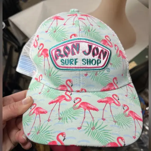 Ron Jon Pink Flamingo  Surf Shop Trucker Hat - one size thumbnail 9