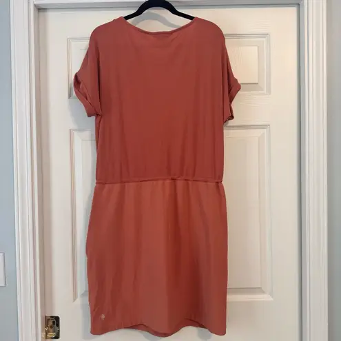 Royal Robbins Spotless Evolution Travel Dress L Terra Cotta