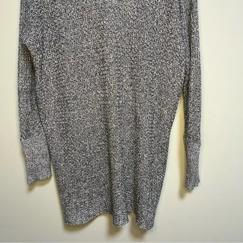 Anthropologie Braeve Knit Grey Cardigan Long Waterfall Slouchy Open Knit Front Gray Size undefined