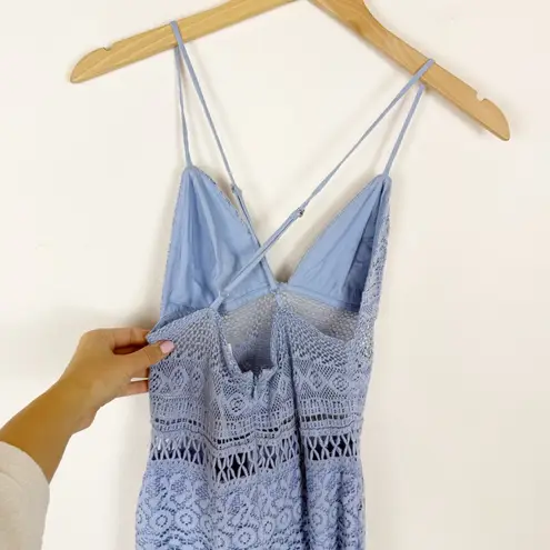 Ale By Alessandra × REVOLVE Ofelia Lace Maxi Dress in Celeste