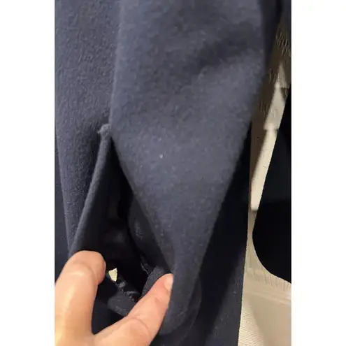 Vintage Forecaster of Boston Women 100% Wool Coat Sz 9/10 Blue Union USA Made