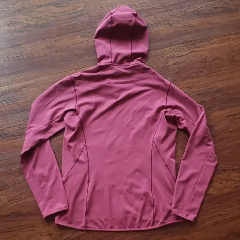 Arc'teryx Women's Burgundy Hooded Performance Kyanite LT Jacket Size Small Pink