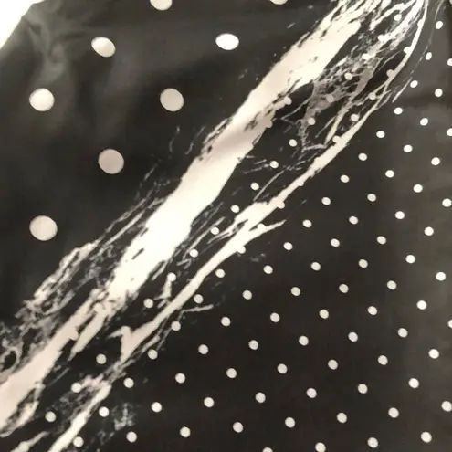 Noli  Black & White Polka Dot Design Leggings - Size L