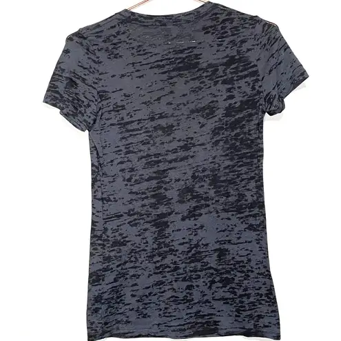 Next Level Apparel Fleetwood Mac Penguin Graphic Black Burnout Tee Size Medium