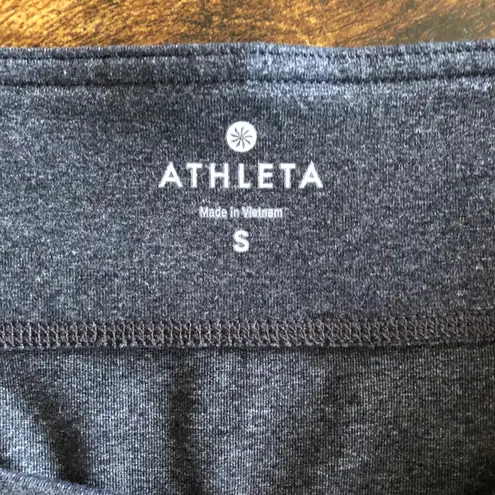 Athleta Dark Grey Flare Yoga Pants