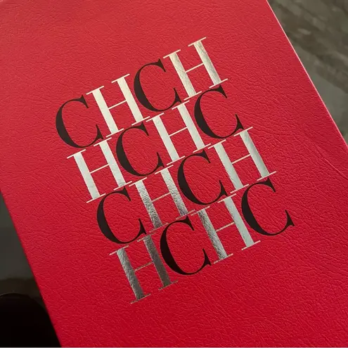 Carolina Herrera Fuschia Suede Sandals, Size EU 39, in Original Box Retail $510